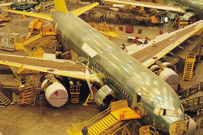 航空航天領(lǐng)域，測飛機材料疲勞、損傷、裂紋